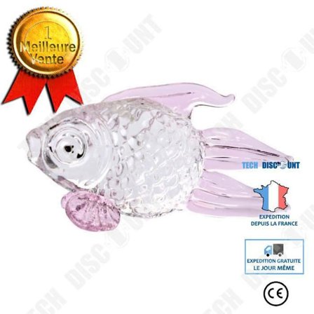 TD Crystal Goldfish Bröllopsinredning Pappersväv hantverksfigur Present Heminredning