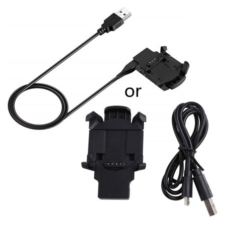 Power Laddare Dockningsstation Bas Kompatibel för Garmin-Descent Mk1 för Smartwatch Bärbar USB-laddning C