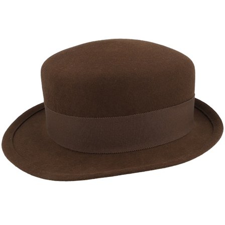 Mayser - Dorle Wool Soft Chestnut Bowler Bowler Brown Hat - @ Hatstore