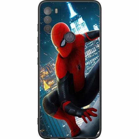 Motorola Moto G50 Svart Skal Spiderman