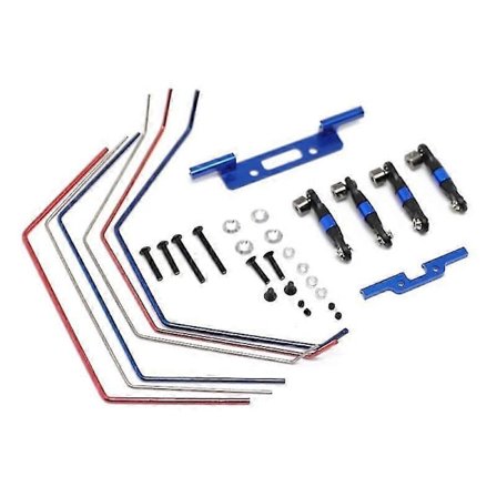 Främre och Bakre Bred Krängningshämmare Anti Roll Bar Kit För Traxxas Slash 2wd 1/10 Rc Bil Uppgraderingsdelar Tillbehör