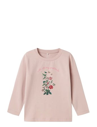 name it Nmflamilia Ls Top Box - Pink - 122-128