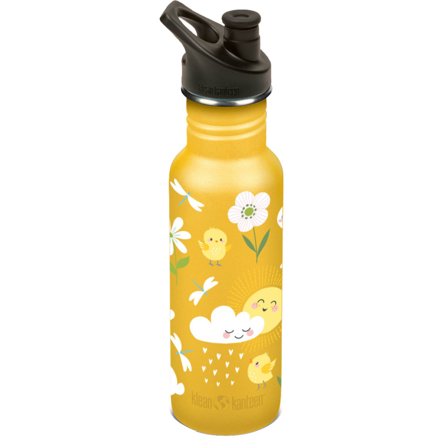 Klean kanteen Termospullo Classic Narrow Sport-korkilla 532 ml, sunny bunny