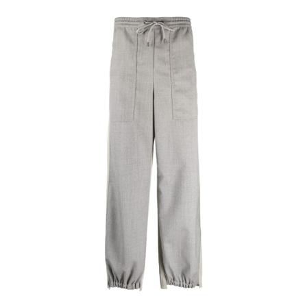 Etro, Tapered Trousers Grijs, Heren, Maat:M