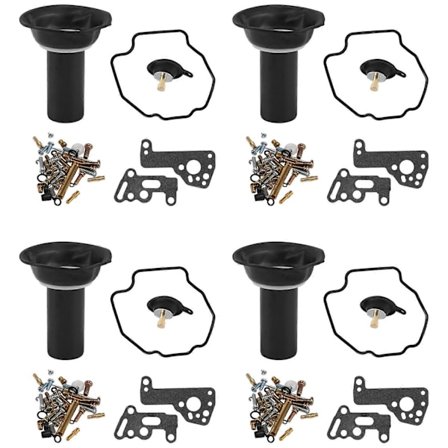 4 Sarjaa V-MAX 1200 Vmax 1985-2000 Moottoripyörän Kaasuttimen Korjaussarja