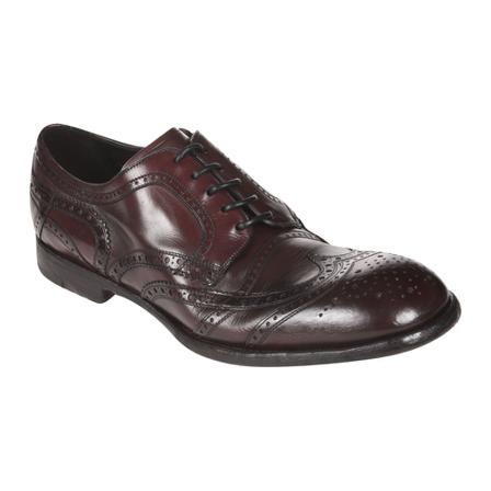 Dolce & Gabbana, Lace Shoes Bruin, Heren, Maat:43 EU