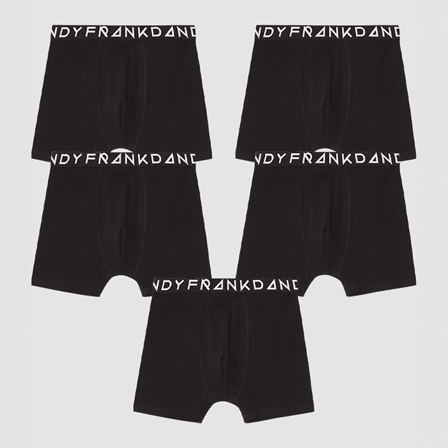 Frank Dandy Boxershorts 5 pack Svart