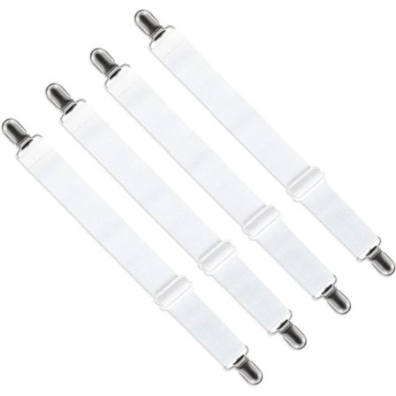 4-pack justerbara lakansträckare (65 cm till 200 cm), justerbar
