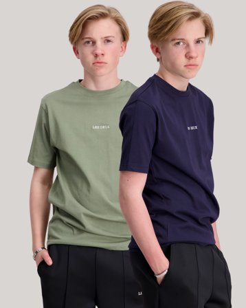 Les Deux Dexter T-Shirt Kids - 2-PACK Multi T-shirts Jongens - Kids Brand Store