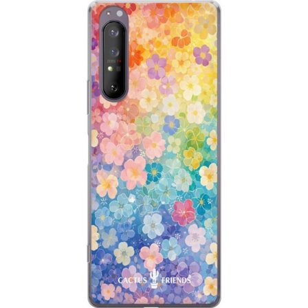Kompatibel Mobilcover til Sony Sony Xperia 1 II Cactus and Friends – RainbowBloom