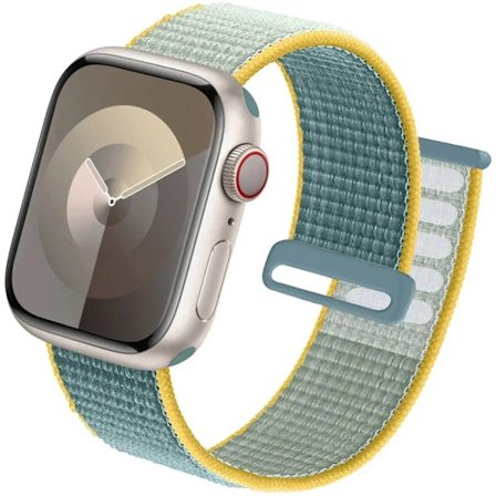 Nylon Loop Armband för Apple Watch Armband 49mm Ultra2 44mm 40mm 45mm 41mm 46-42mm Armband för iwatch armband Serie 9 8 se 7 6 5 4 10