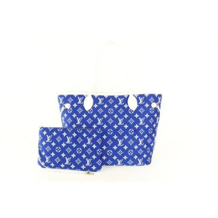 Louis Vuitton Vintage, Pre-owned Canvas louis-vuitton-bags Blauw, Dames, Maat:ONE Size