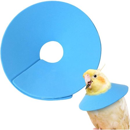 ING Ripebestandige halsbånd for papegøyer, kaniner og små kjæledyr. Pustende og komfortabelt materiale. Justerbar lukking. For ildere, undulater og