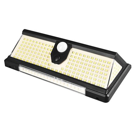 LED solvägg vattentät sensor gatubelysning 1st