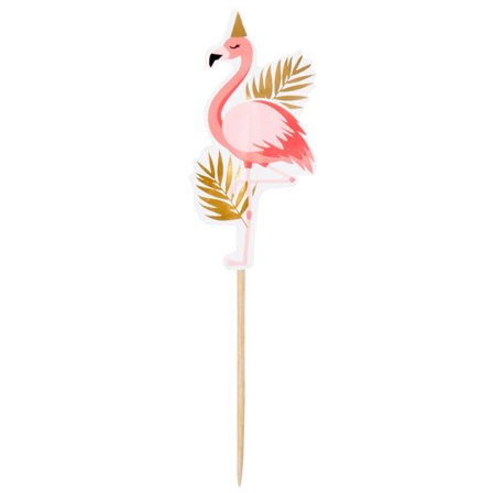 12 Flamingo Tropic Tretopp 13 cm