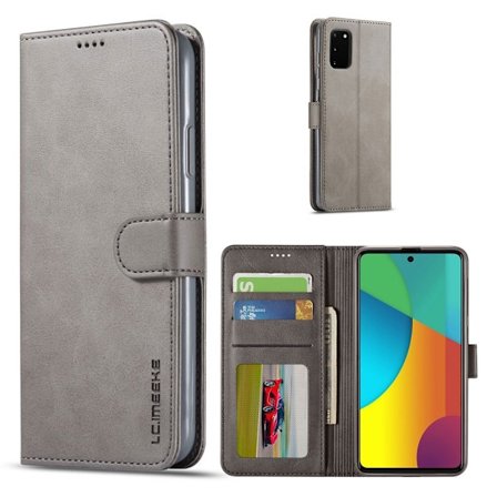 LC.IMEEKE Samsung Galaxy S10 Lite Flip Etui - Grå