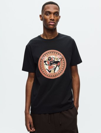 WOOD WOOD Wwace - Black - M