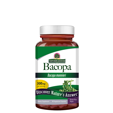NATURE'S ANSWER Bacopa 90 kapslar