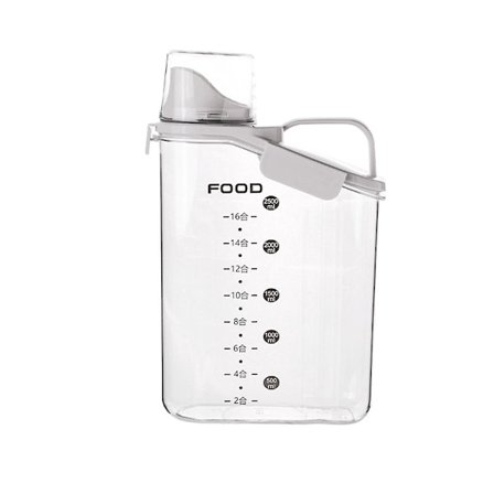 Säilytyssäiliö Ilmatiivis Säilytyssäiliö Säilytyslaatikko Lokero Läpinäkyvä Laatikko Muovi Ruokasäilytyslaatikko Valkoinen