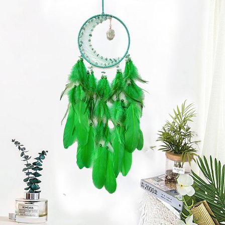 Crystal Moonstone Dream Catcher