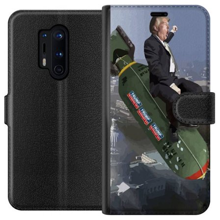 Kompatibelt Plånboksfodral till OnePlus 8 Pro Trump på bomb