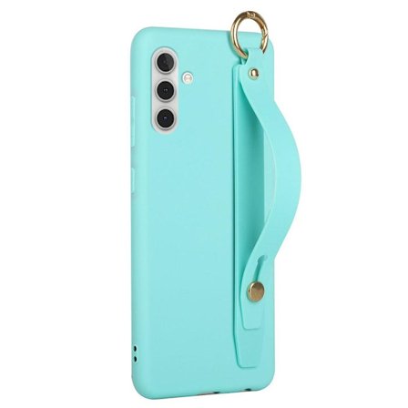 SKALO Samsung A13 5G Käsihihna TPU-suojakuori - Turkoosi