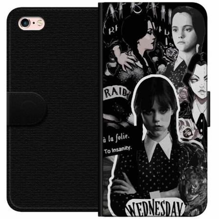 Apple Iphone 6s Plånboksfodral Wednesday Addams