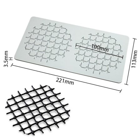 Kakeblondeform Fondant blondematte D D