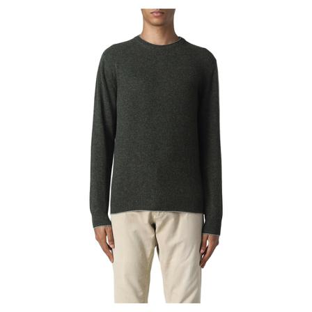 Altea, Round-neck Knitwear Grijs, Heren, Maat:L