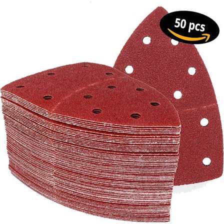 Hiomatriangelit 50 kpl 11 reikää 105 x 152 mm 80 hiekkapaperi