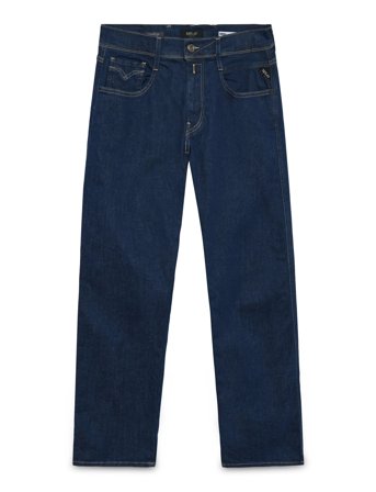 Anbass Trousers Slim Hyperflex Eco Plus Blue Replay