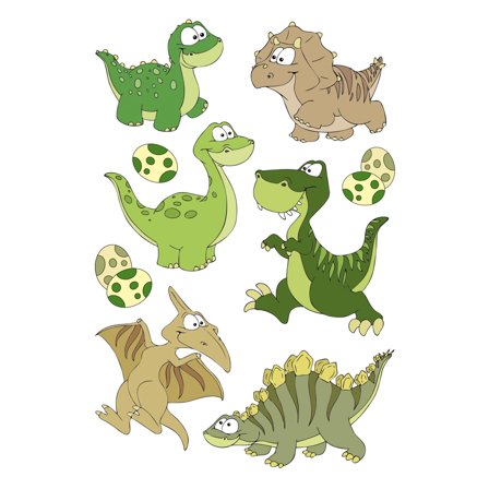 Herma Sticker MAGIC Dinokinder Wackelaugen