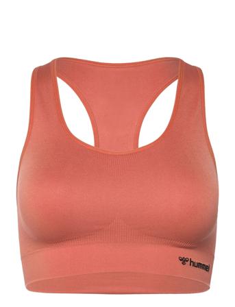 Hmltif Seamless Sports Top Sport Bras & Tops Sports Bras - All Orange Hummel