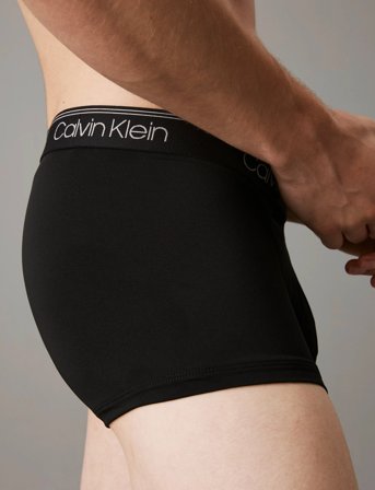 Calvin Klein Low Rise Trunk 3Pk - Black - L