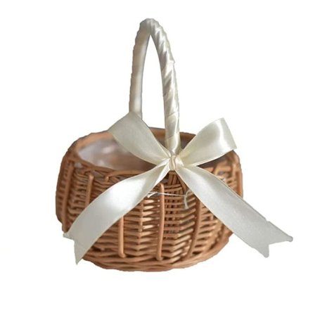 Virkkaamattomat Rattan-Kukkakorit, Koivusta Käsin Kudotut Korit