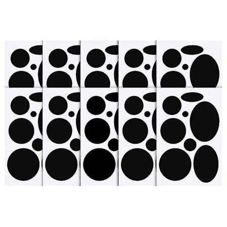 10 stk. Dunjakke Reparationsplaster Multifarvet Vandtæt Ingen Strygning Praktiske Nødforsyninger Plet Patches Til Telt Tøj Sort