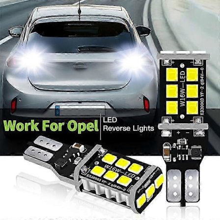 4X W16W T15 Canbus LED Baklys Til Opel Insignia A B Meriva Agila Ampera Antara Astra J K Cascada Corsa F Mokka Grandland