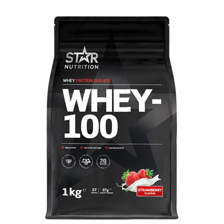 Star Nutrition Whey-100 Myseprotein 1 kg