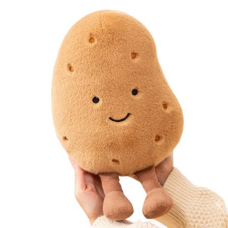 Fruktparty Dukker Jellycat Plysjleker Dukker Barn Bursdag Julegaver - Små poteter 10cm