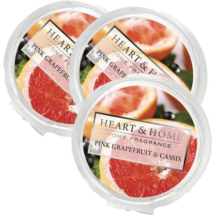 Tuoksuvaha Pink Greippi Ja Cassis 3-pakkaus Soijavaha White