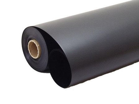 Danmat Iso Systems 81035100025 Plastplåt svart, i rullar, Installation