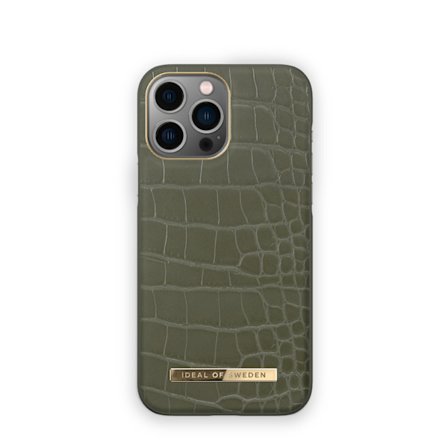 Atelier Case iPhone 12 Pro Max / 13 Pro Max Khaki Croco