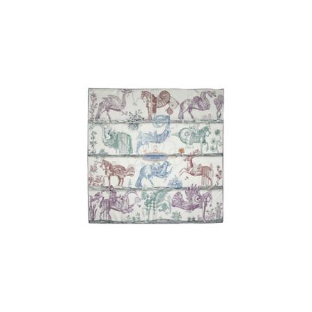 Hermès Vintage, Pre-owned Scarf Wit, Dames, Maat:ONE Size
