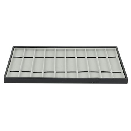 10 Slot Klokkebåndholder, Klokkearmbåndsveske Med Klart Lokk, Klokkebåndsarrangør, Stablebar Brett F