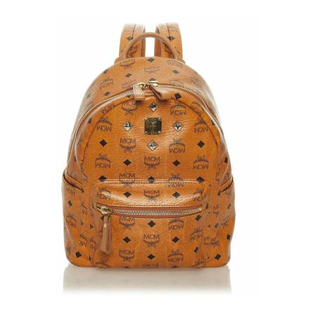 MCM Pre-owned Rugzaks , Bruin , Dames , Maat: ONE Size Vintage Tassen