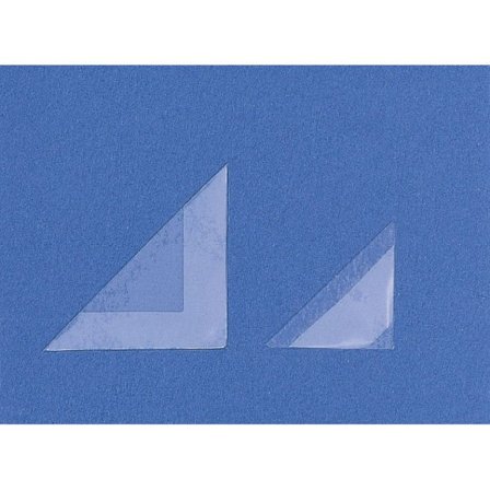 Selvklæbende hjørner - 19 x 19 mm - 250 stk. - Leuchtturm