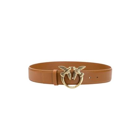 Pinko Riem Art. 1H20Zuy7Sp , Oranje , Dames , Maat: S Riemen