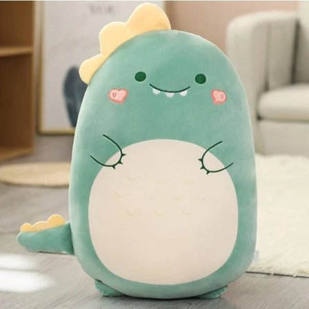 45 cm Squishmallows pehmolelu Eläin Kawaii pehmeä iso tyyny Dinosaurus Dinosauri