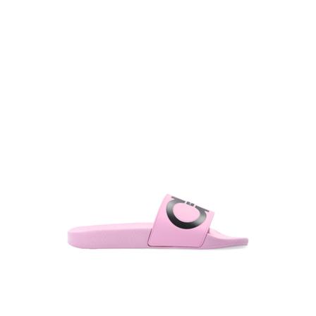 Salvatore Ferragamo, Groovy rubber slides Roze, Dames, Maat:37 EU