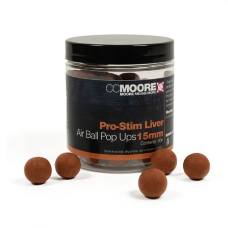 CC Moore Pro-Stim Liver Air Ball Pop Ups - 15mm